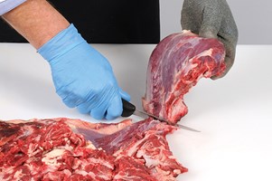 Neck and Chuck Roll – Seam Cut - Splenius Muscle Meat Cut Spec Step 20